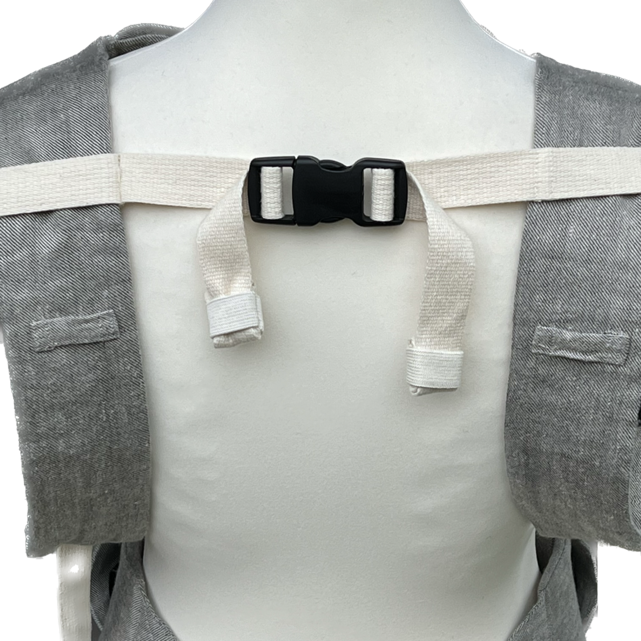 Babytrage NIRMI PURE aus Leinen & Wolle | ohne Impact Patch