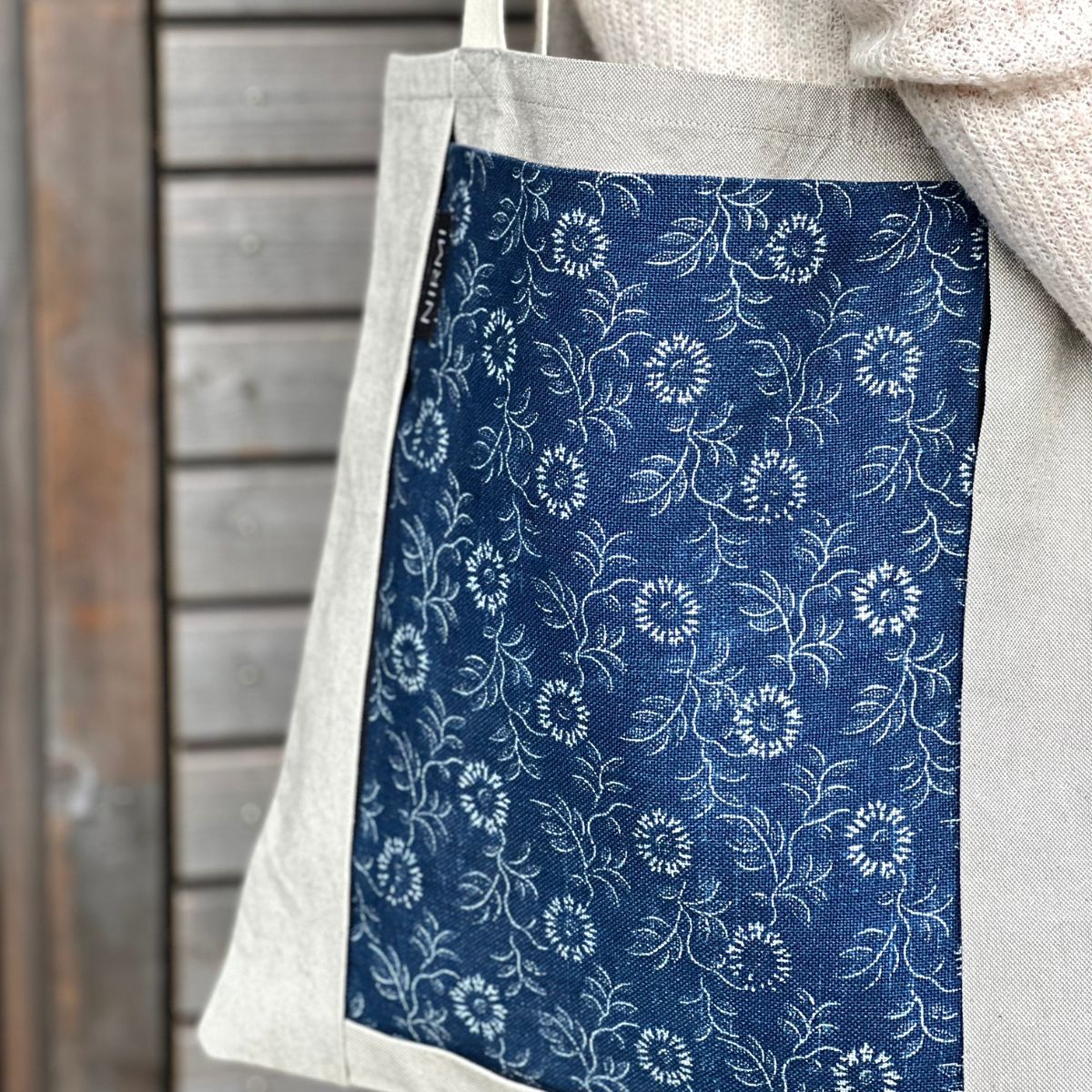 Impact Bag Einkaufstasche Blaudruck Sonnenblume (Österreich) Mo