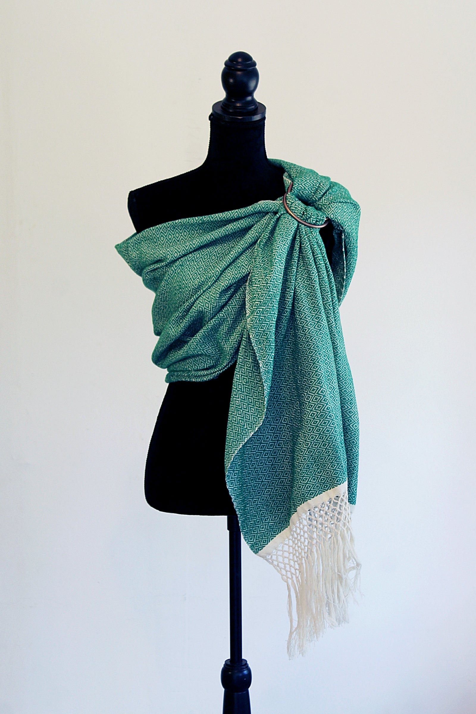 NIRMI Rebozo Cocol Jade by ANTAMA