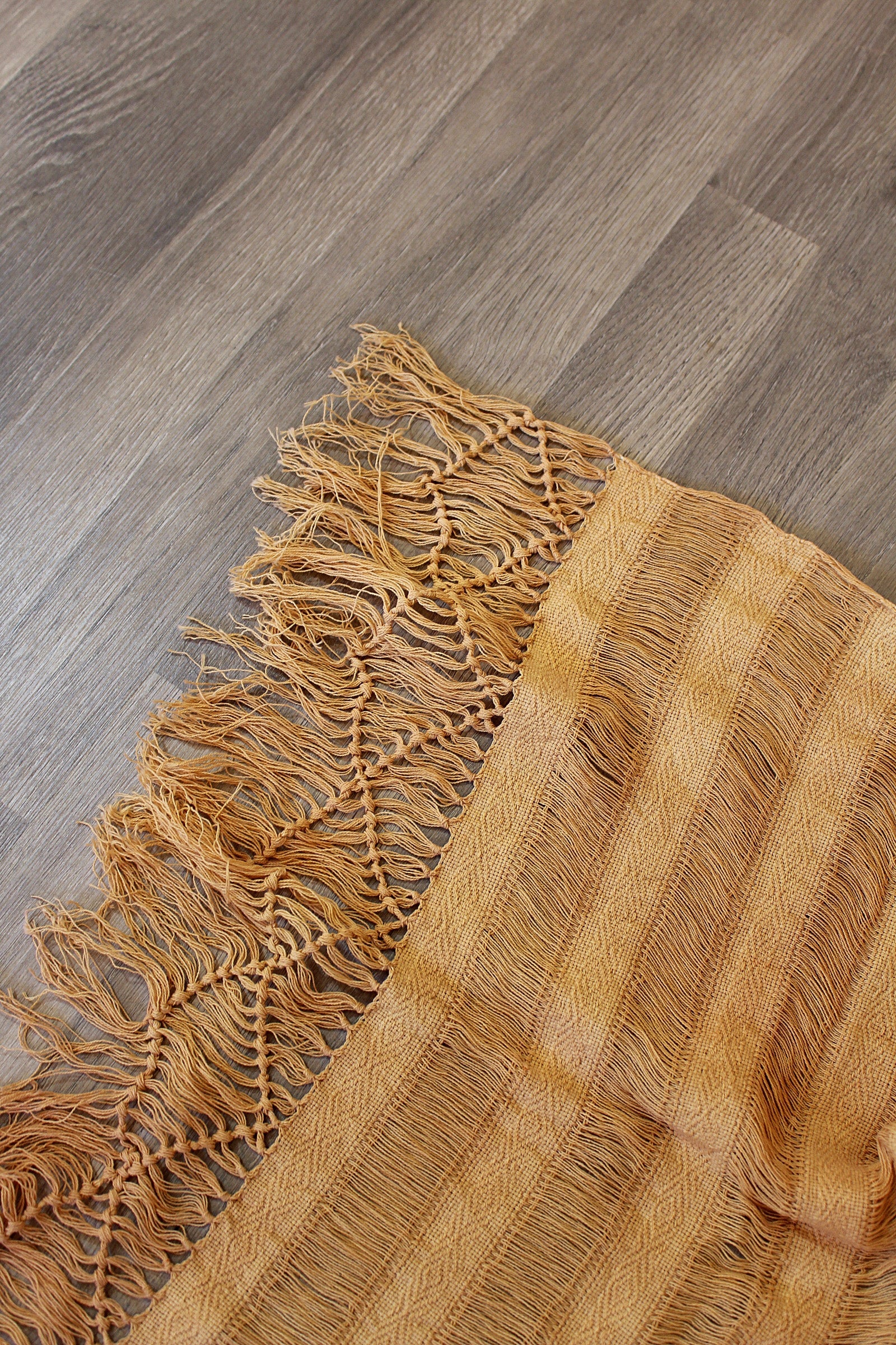 Frayed Rebozo Beige