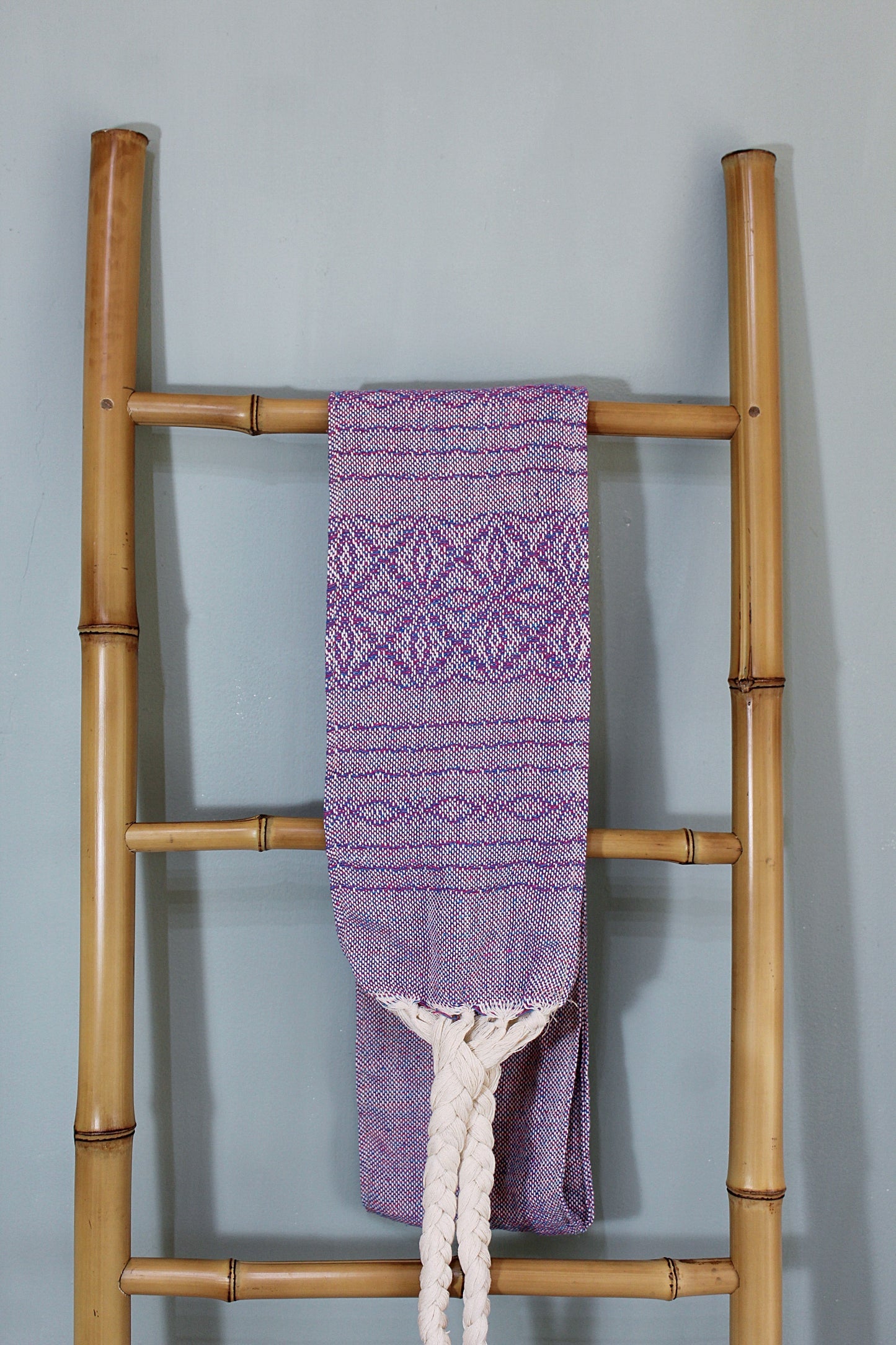 Mexikanische Light Faja "Intuition" stützender Bauchgürtel, Wärmegürtel handgewebt