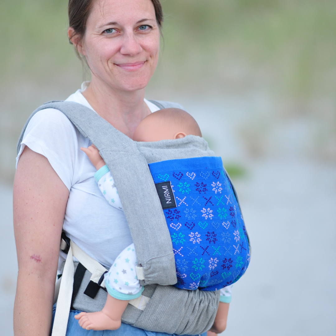 Baby carrier NIRMI Pure with Impact Patch Cancuc (Mexico)